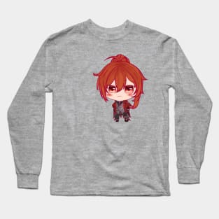 Chibi Diluc Genshin Long Sleeve T-Shirt